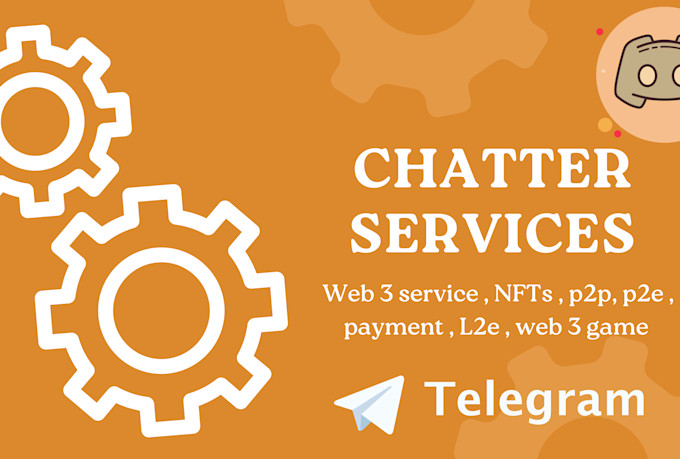 be providing chatter team , mod , kol support to your crypto project